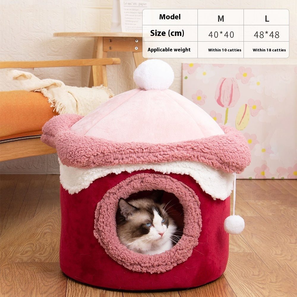 Ice Cream House Pet Bed