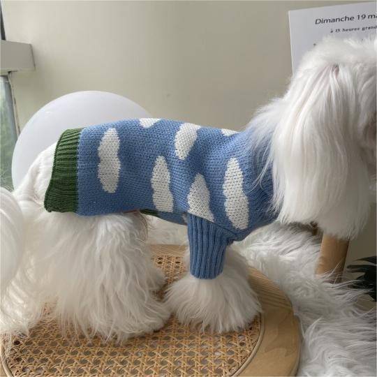 Pet Jacquard Sweater Clothing