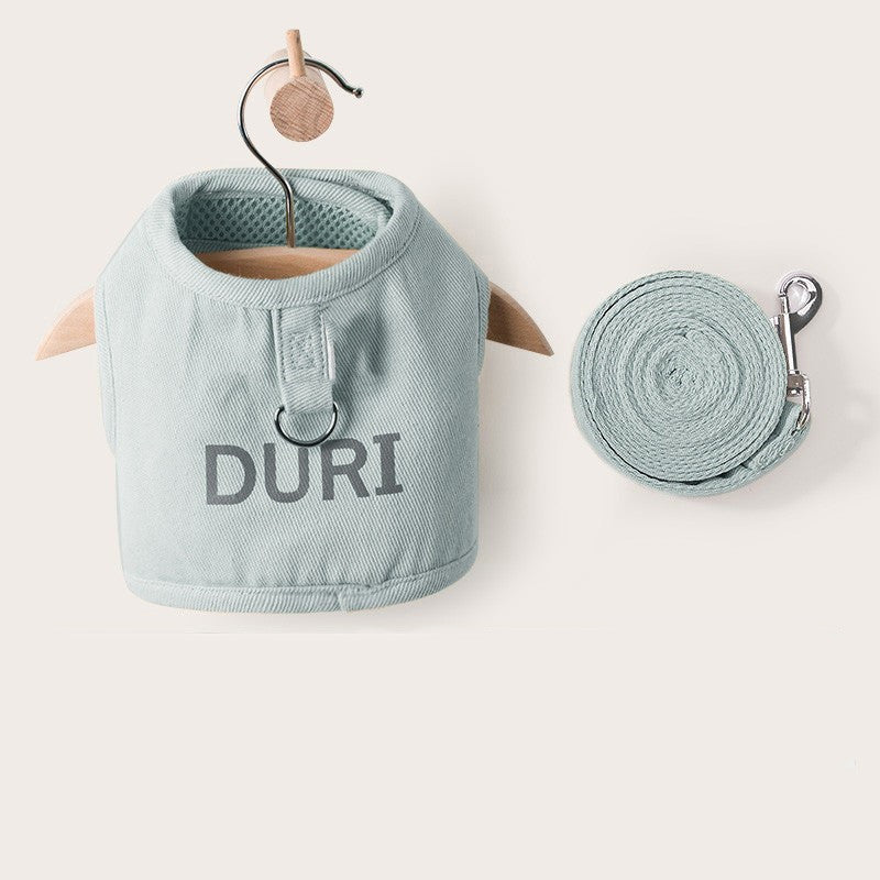 Cat Leash Anti-breakaway Chest Harness