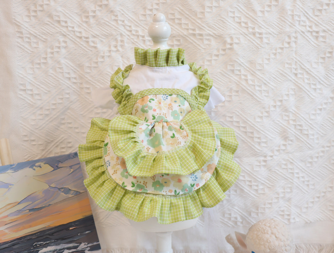 Pet Pumpkin Cake Skirt Thin Cat Sweater