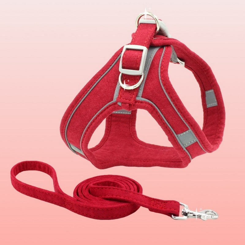 Cat Leash Vest Type Chest Harness