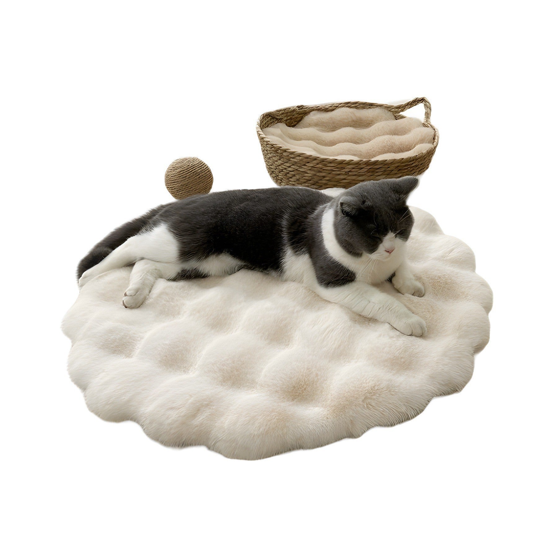 Plush Pet Winter Warm Bed