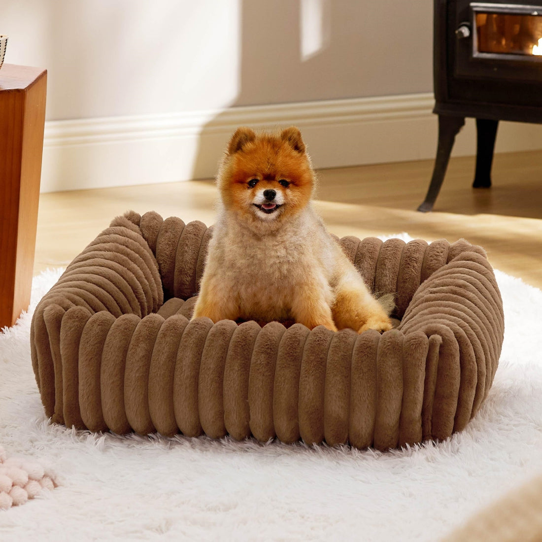 Pet All-season Warm Plush Pet Bed
