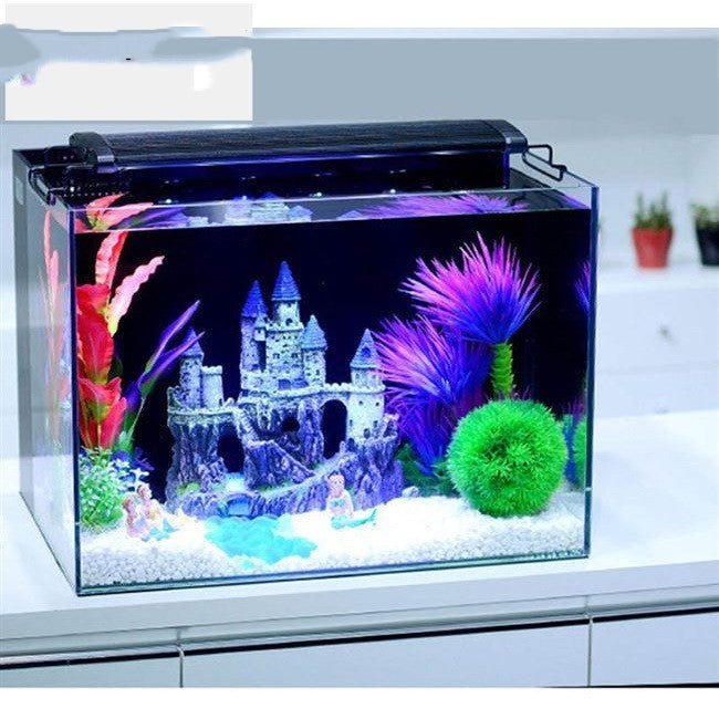 Fish resin aquarium water tank