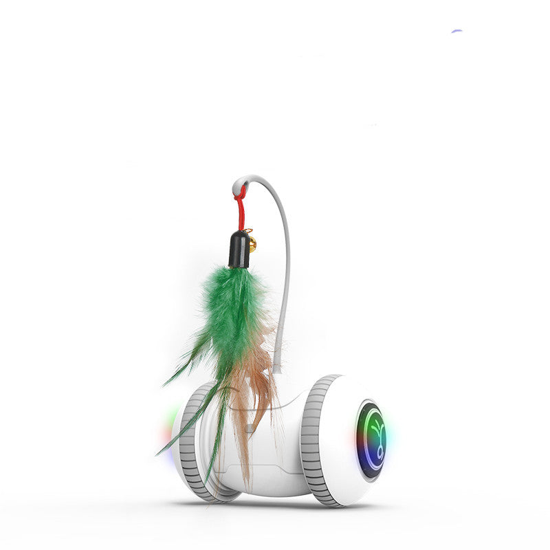 Interactive Cat Toy With Pet Feather Toys