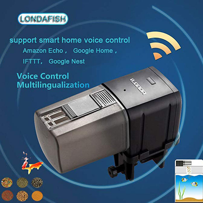 WiFi remote intelligent control fish feeder