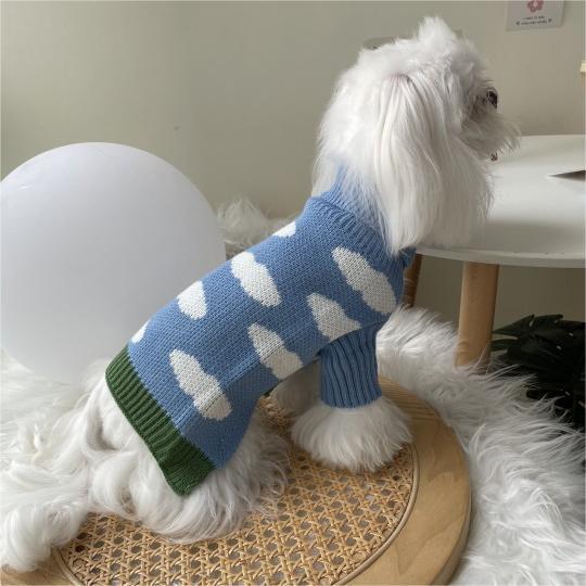 Pet Jacquard Sweater Clothing
