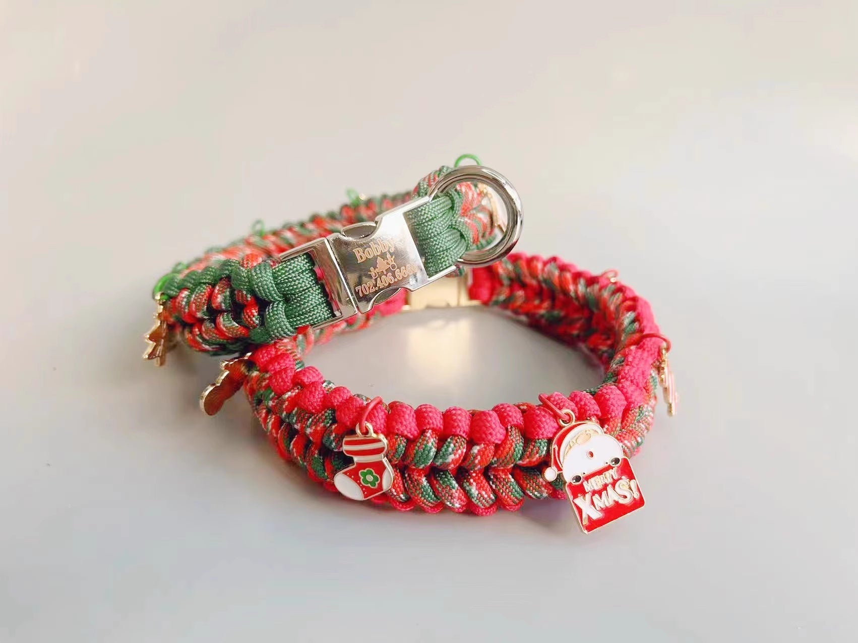 Hand Holding Chain Dog Leash Pet