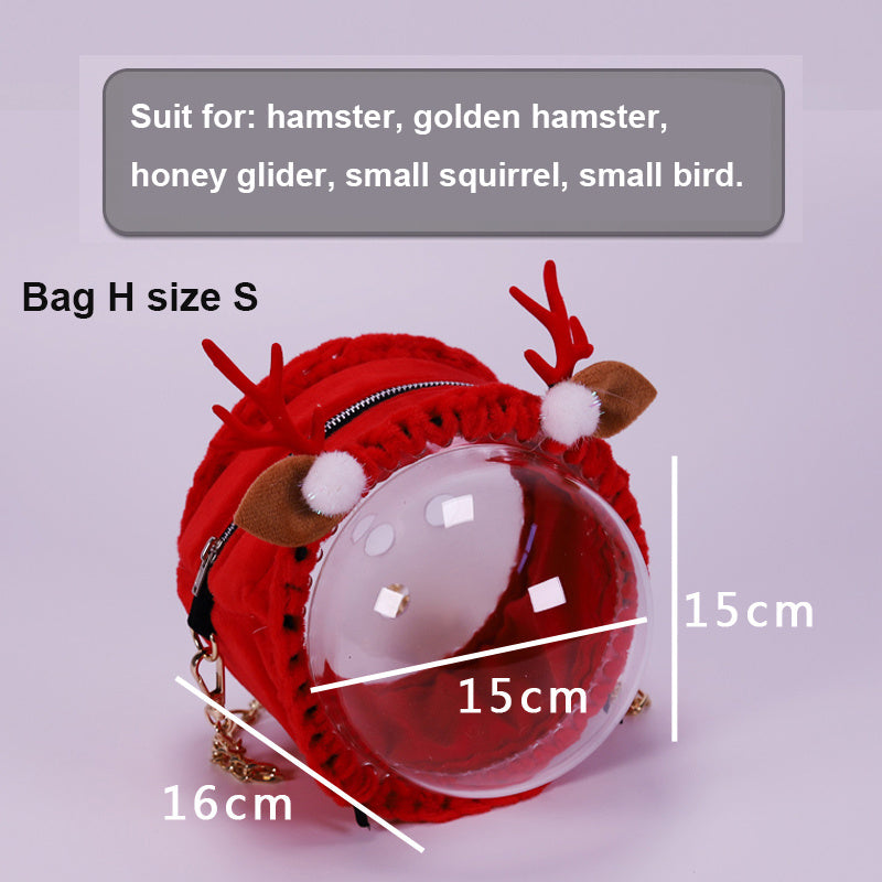 Hamster Cage Pet Out Of Bag Honey