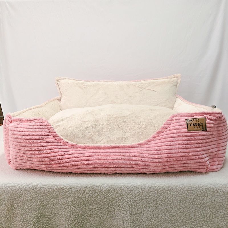 Removable And Washable Plush Dog Bed