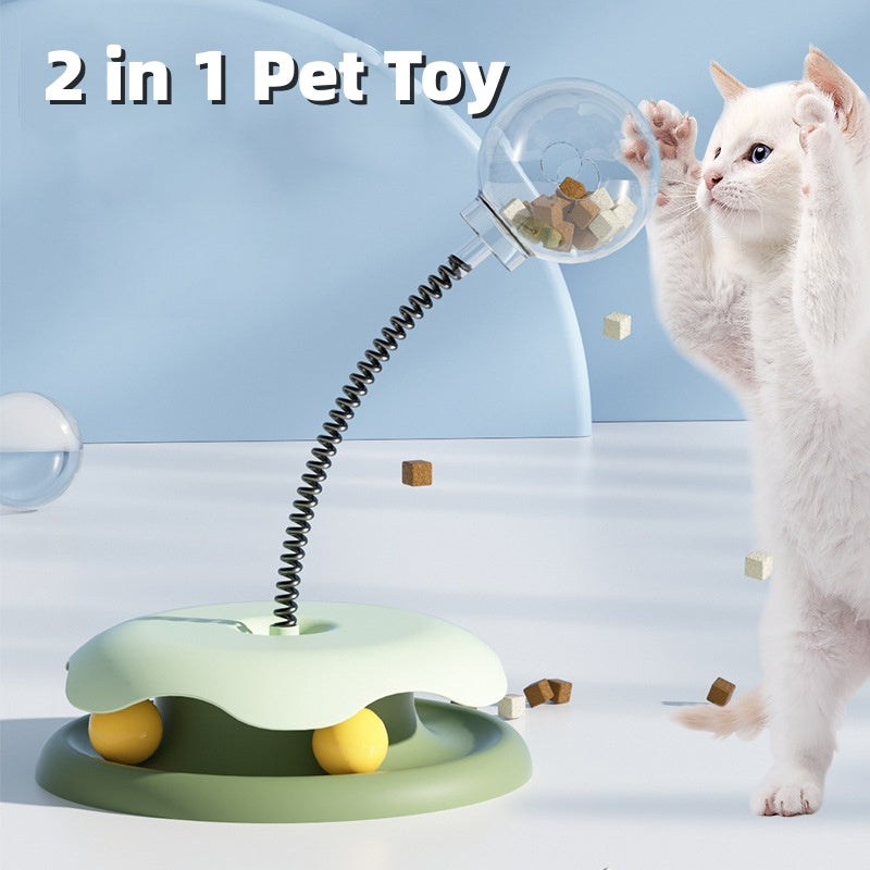 Cat Leakage Food 2 In 1 Toy