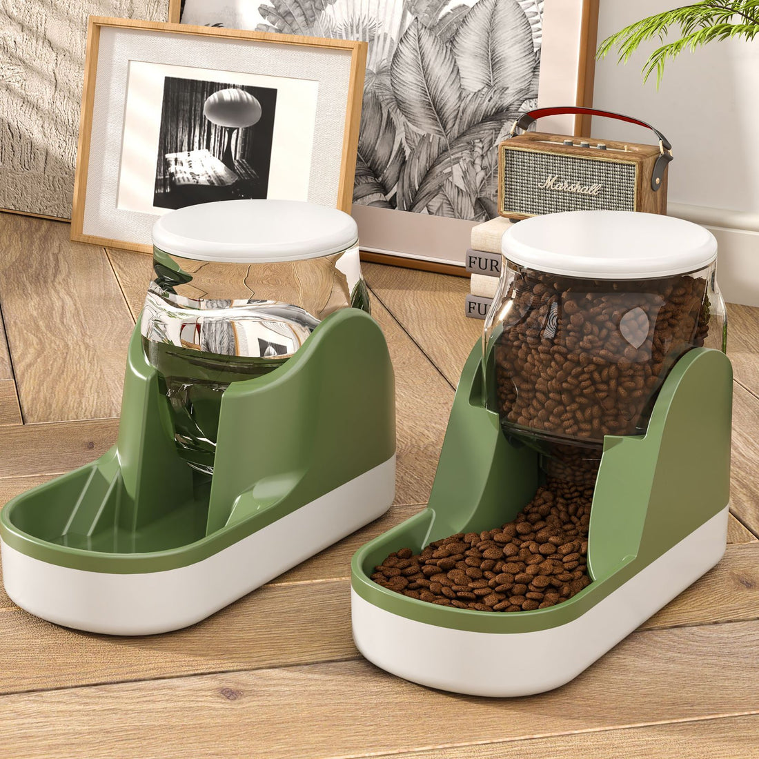 Cat Fountain Automatic Pet Feeder