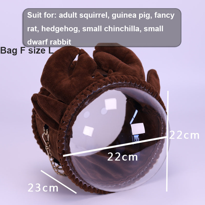 Hamster Cage Pet Out Of Bag Honey