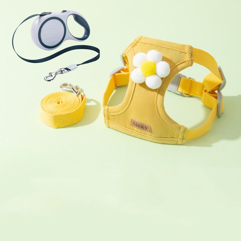 Cat Leash Anti-breakaway Chest Harness