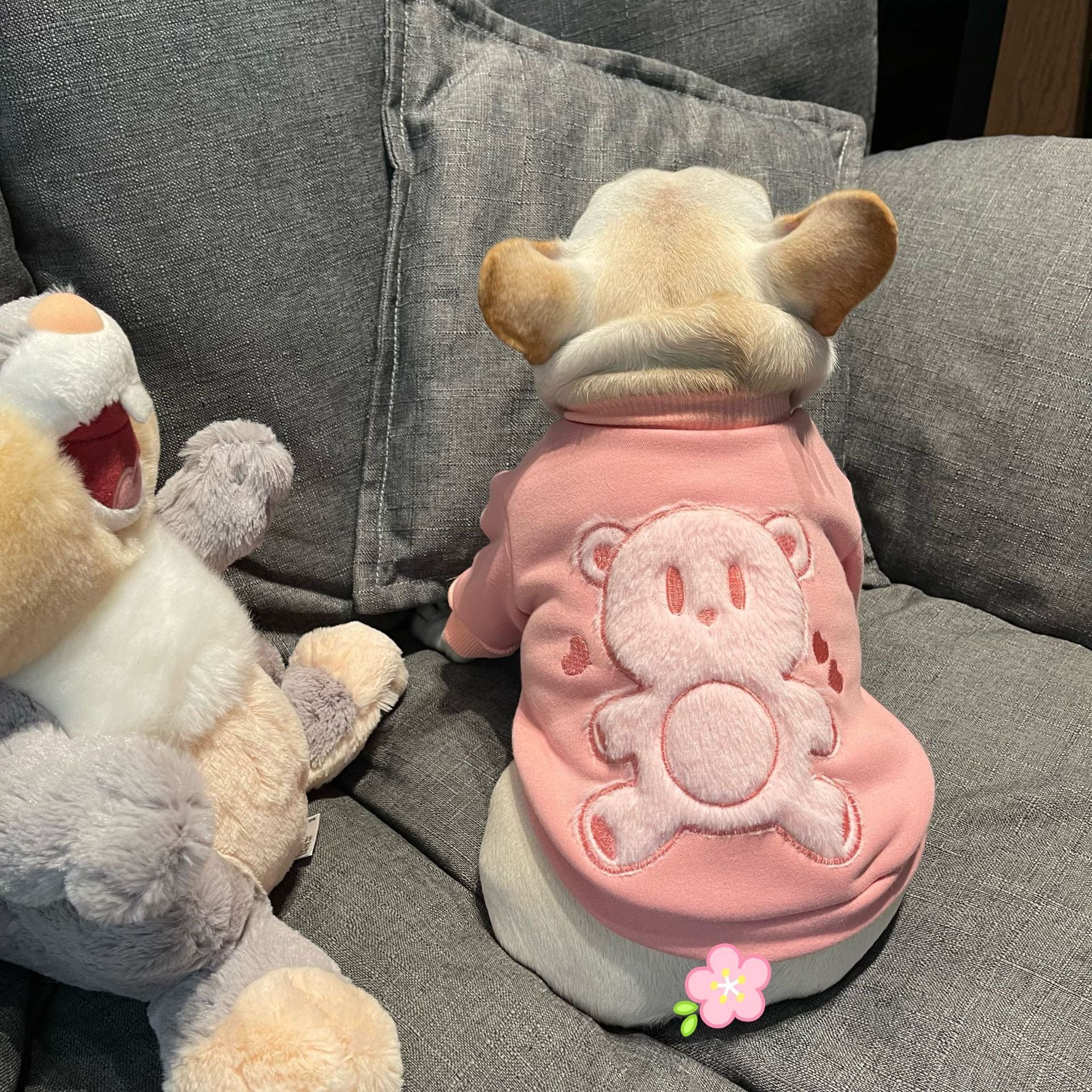 Pet Dog Plush Princess Sweater