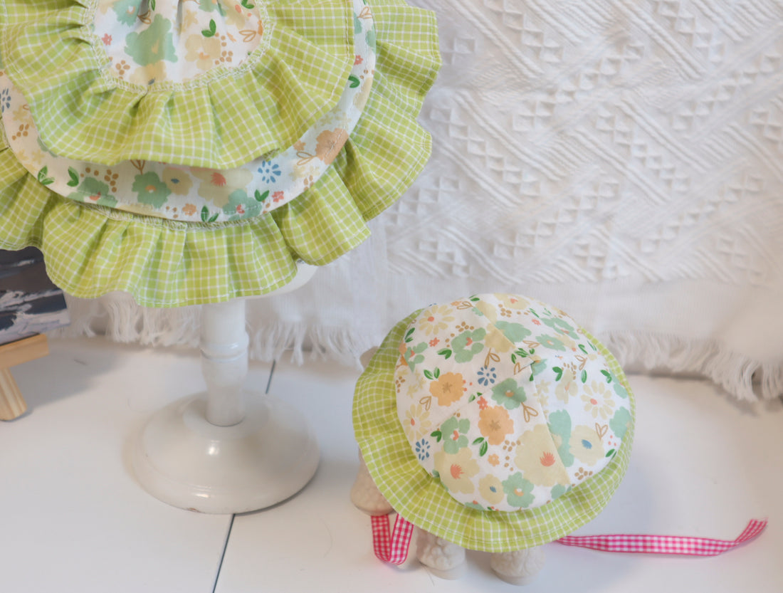 Pet Pumpkin Cake Skirt Thin Cat Sweater