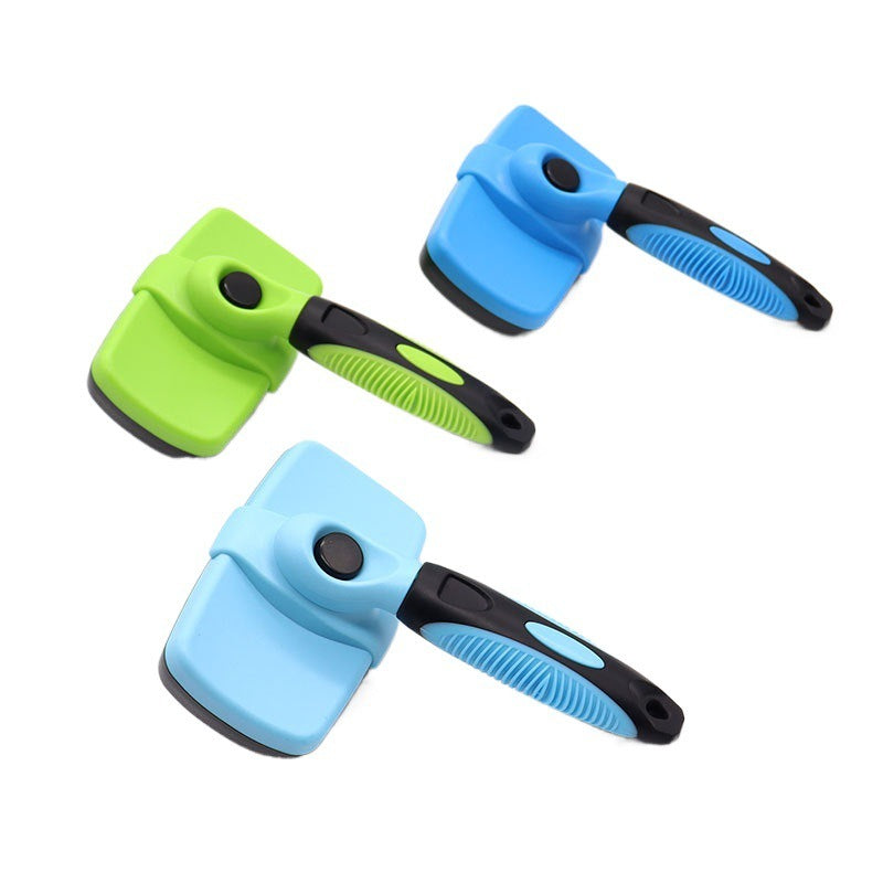 Minimalist Pet Specific Plastic Comb Brush
