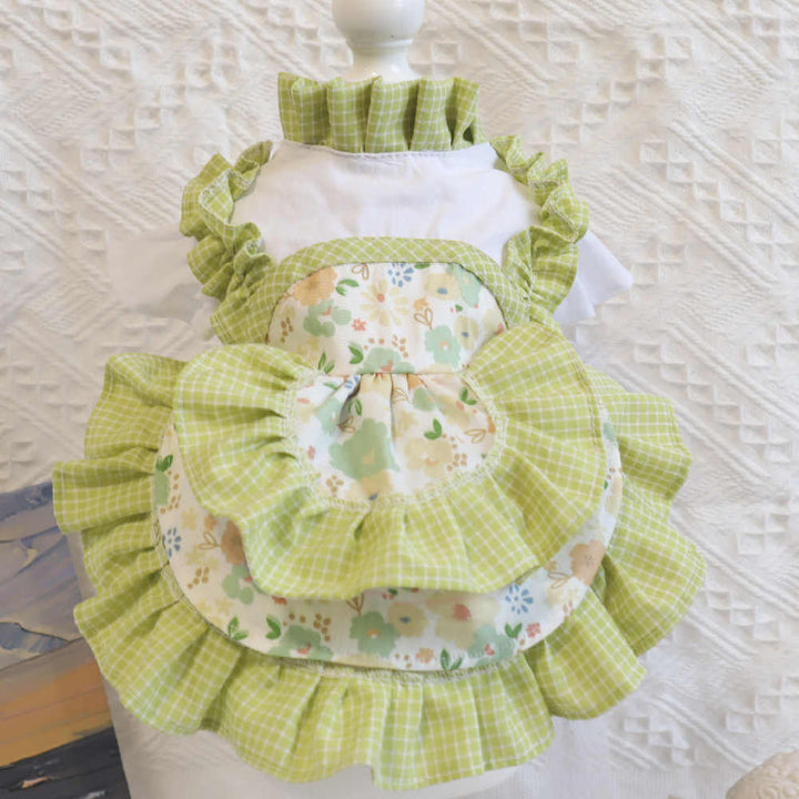 Pet Pumpkin Cake Skirt Thin Cat Sweater