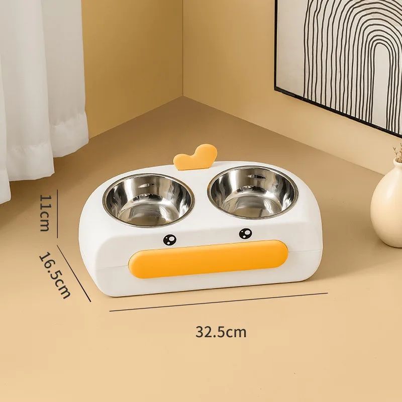 Pet Double Bowl Pet Supplies Accessories
