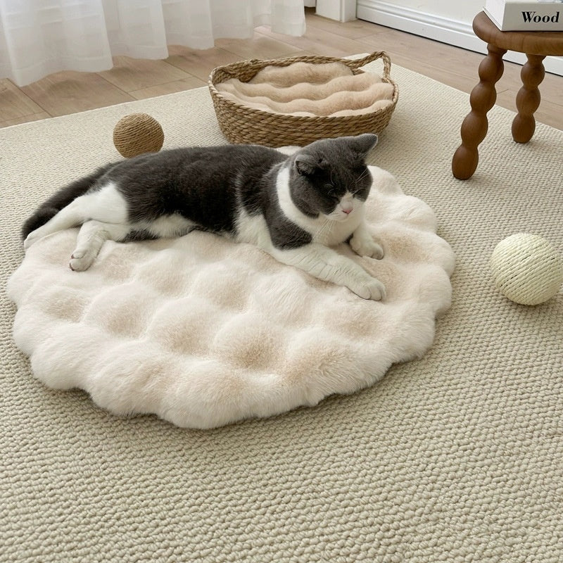 Plush Pet Winter Warm Bed