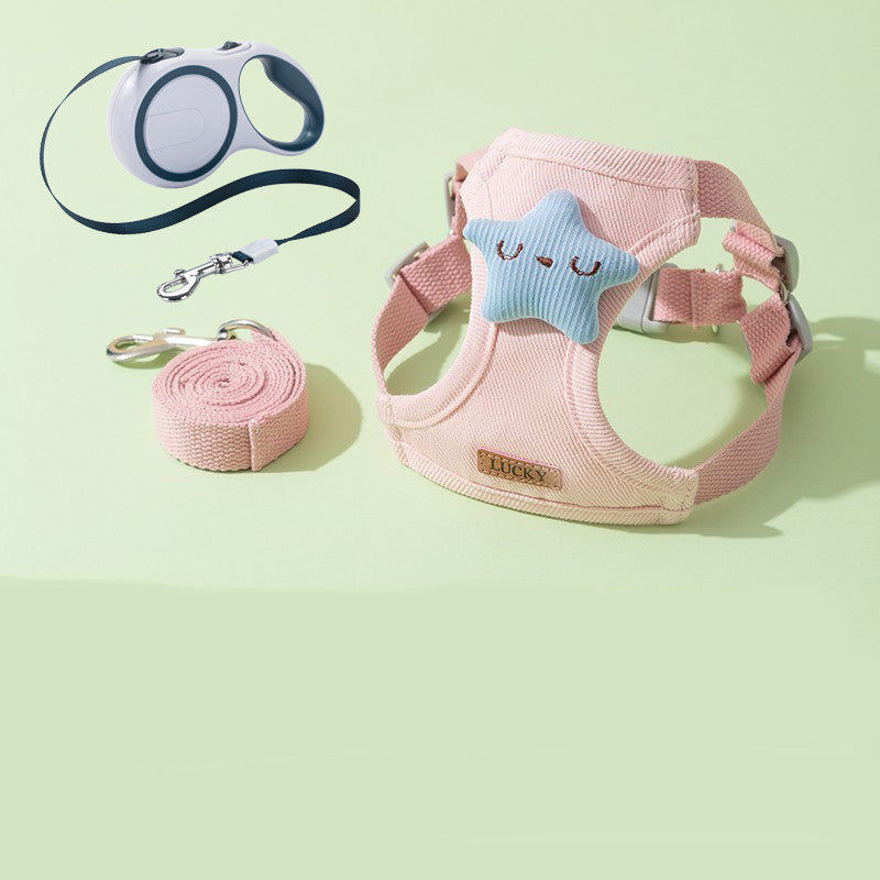 Cat Leash Anti-breakaway Chest Harness