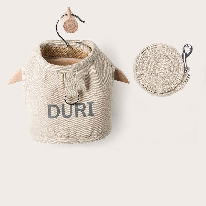 Cat Leash Anti-breakaway Chest Harness